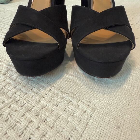 Jessica Simpson 8 Irbella platform suede feel heels sandal 2986 - Picture 6 of 11